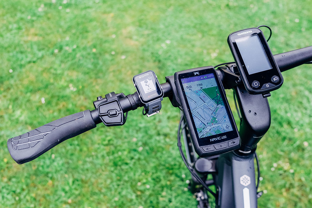 mit GPS ein Vergleich mit dem Fahrrad