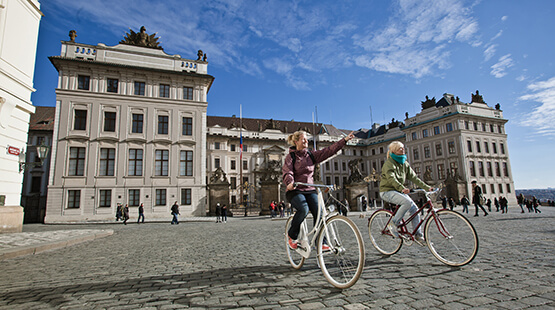 prag mit dem fahrrad