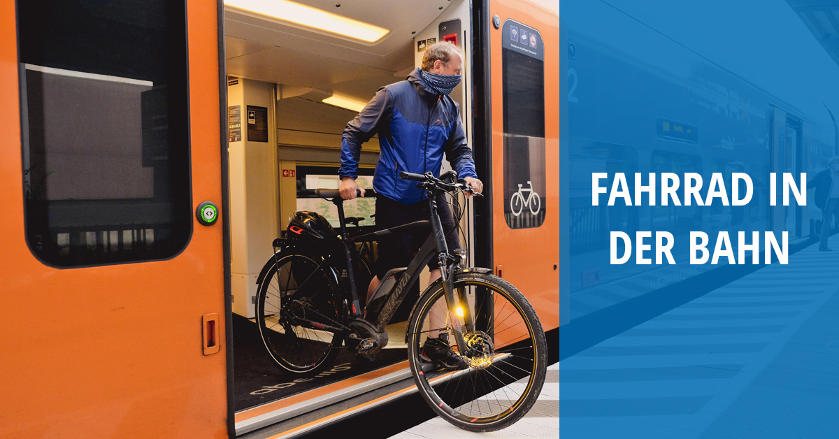 Mit dem Fahrrad in der Bahn MeinFahrradhändler Mein