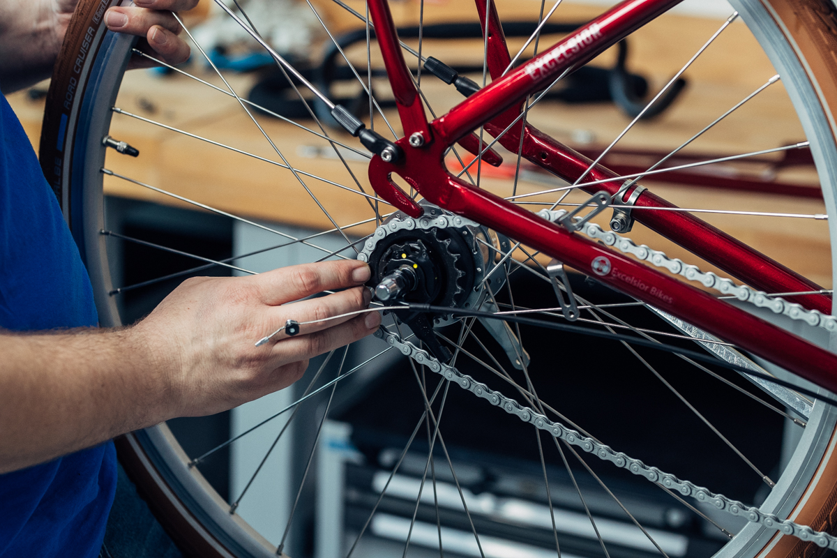 hinterrad fahrrad ausbauen nabenschaltung